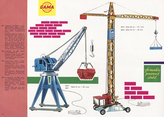 Gama Katalog 1965