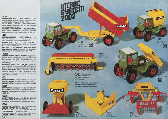 Gama Katalog 1976