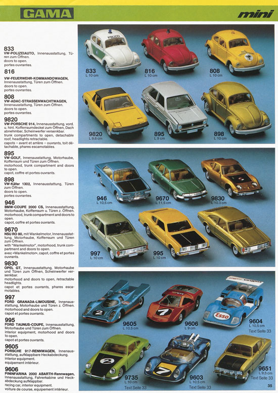 Gama Katalog 1978