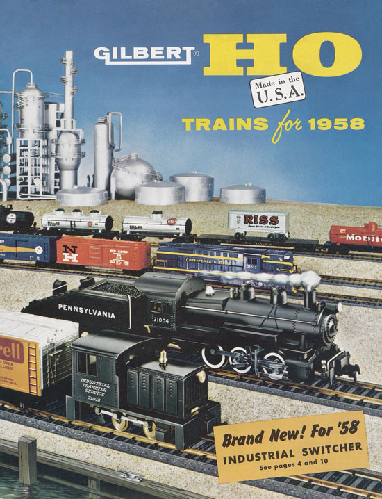 Gilbert H0 Trains 1958