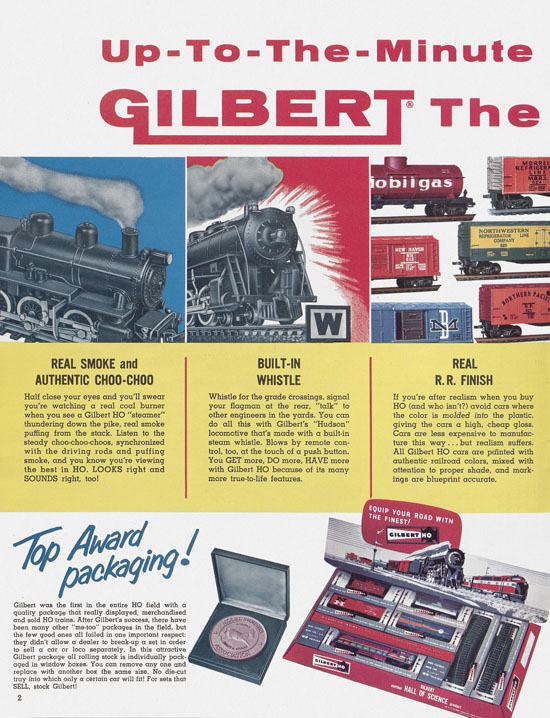 Gilbert H0 Trains 1958