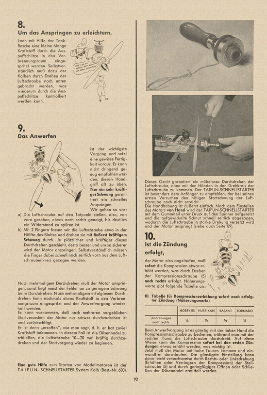 Graupner Katalog 14 FS 1958