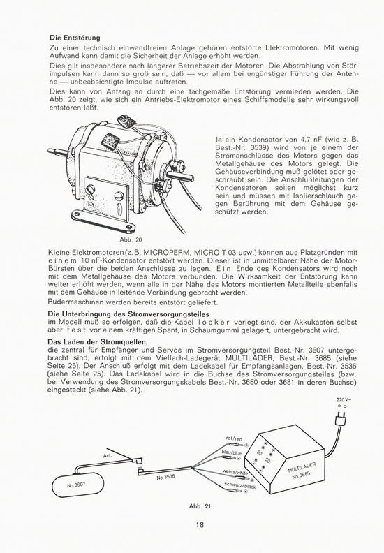 Graupner RC-Handbuch Digitale Fernlenkanlage varioprop 1968