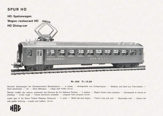 HAG Katalog 1965-1966
