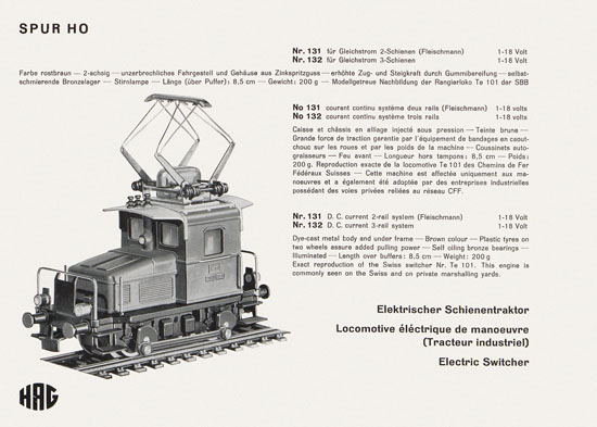 HAG Katalog 1966-1967