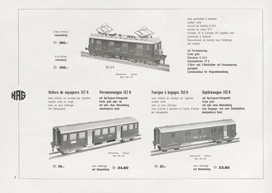 HAG Katalog 1950-1951