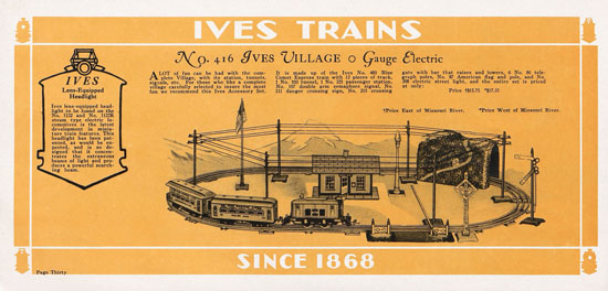 Ives Trains 1929