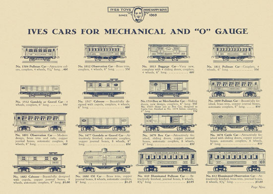 Ives Trains 1931