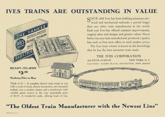 Ives Trains 1931