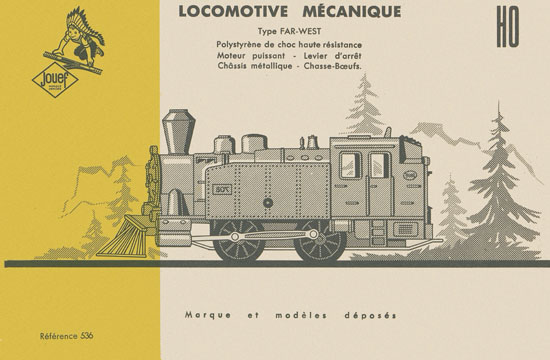 Jouef Trains catalogue 1959