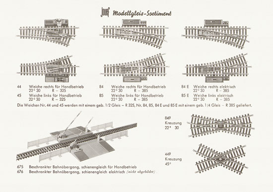 Jouef Katalog 1963