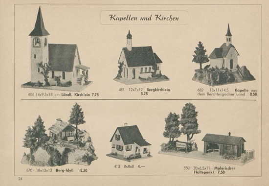 Kibri Katalog 1954
