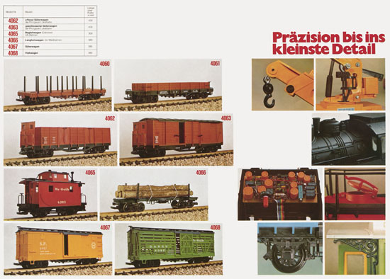 Lehmann Das LGB-Programm Katalog 1975-1976