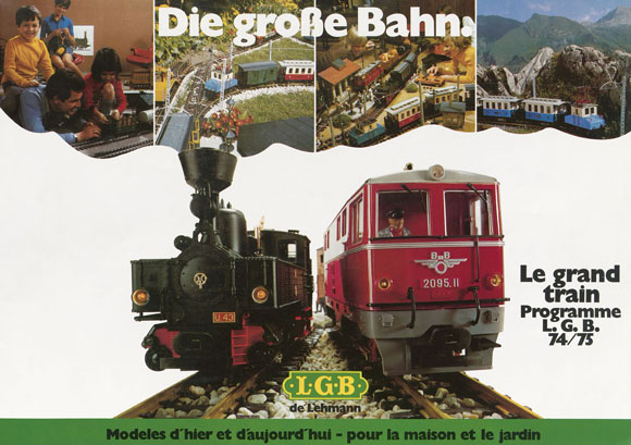 LGB Lehmann Le grand train Programme 1974-1975