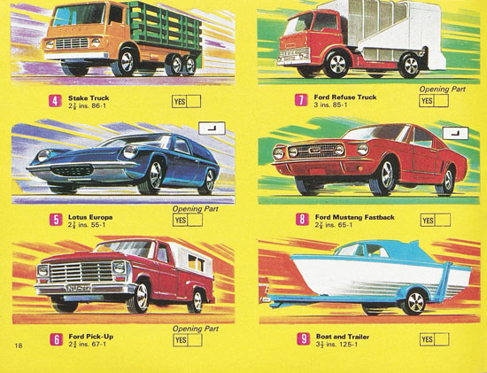 Matchbox Katalog 1970
