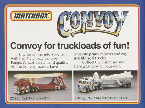 Matchbox Collectors Catalogue 1986-1987