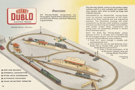 Meccano Katalog 1956