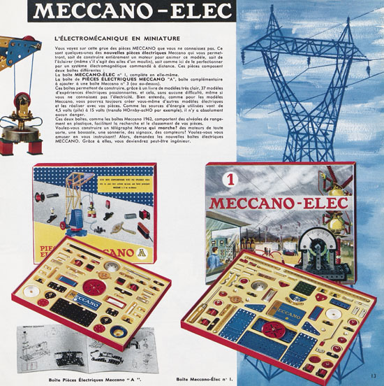 Meccano Katalog 1962-1963