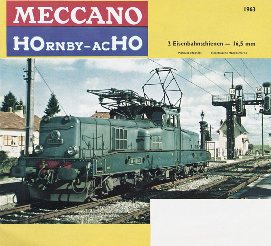 Meccano-Hornby Katalog 1963