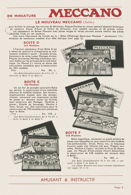 Meccano catalogue 1934