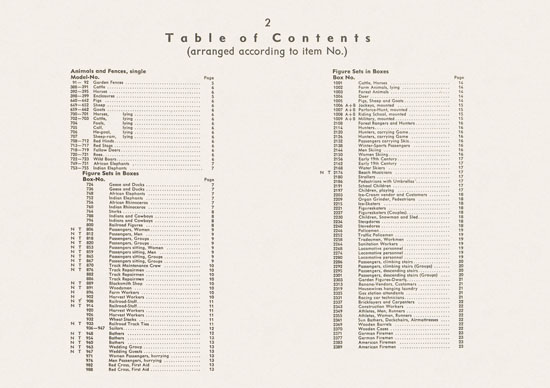 Walter Merten H0 TT und N Figuren Katalog 1965