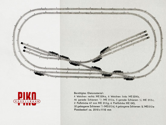 Piko Katalog 1957