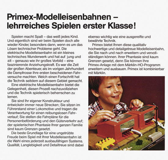 Primex Katalog 1979