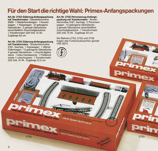 Primex Katalog 1982