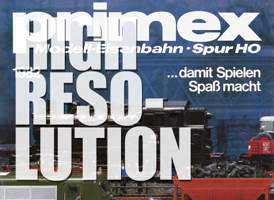 Primex Katalog von 1982
