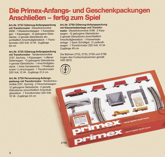 Primex Katalog 1983