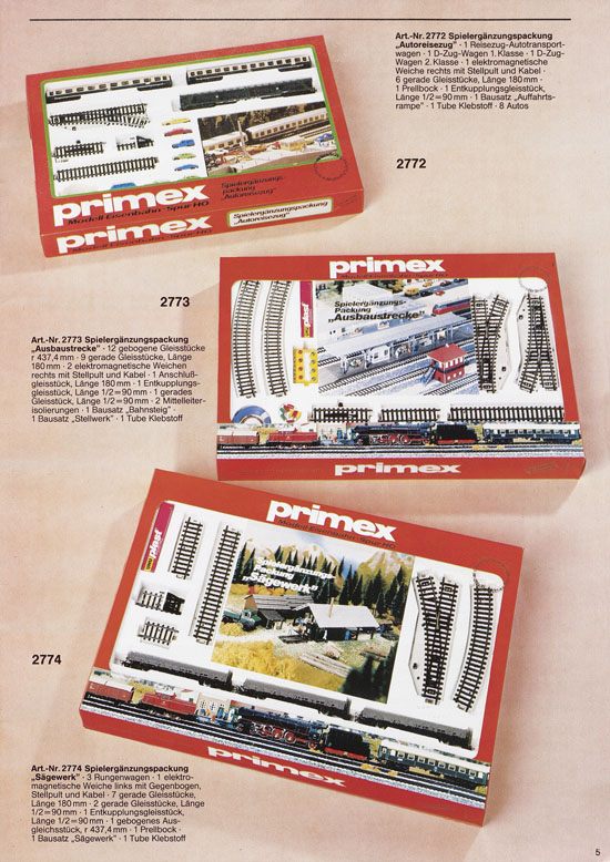Primex Katalog 1986