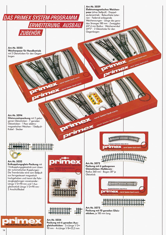 Primex Katalog 1990-1991