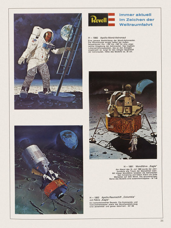 Revell Hobby Katalog 1970