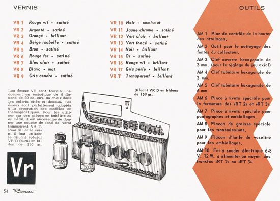 Rivarossi Katalog 1960