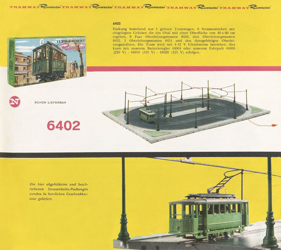 Rivarossi Katalog 1964-1965