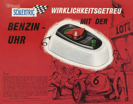 Scalextric Elektrisches Miniatur Autorennen Katalog 1963