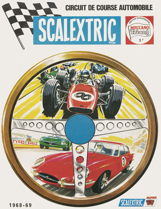Scalextric catalogue 1968-1969