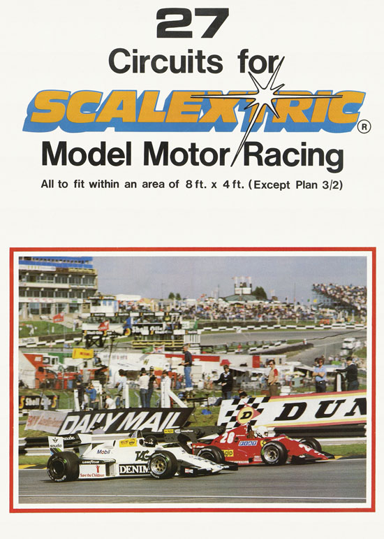 Scalextric 27 Circuits for Model Motor racing 1989