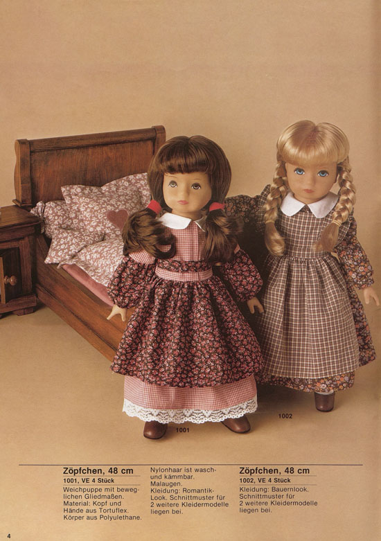 Schildkröt-Puppen Katalog 1980