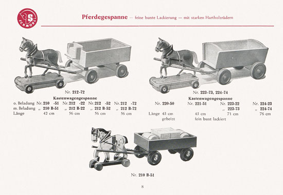 Gebrüder Schmohl Katalog 1954
