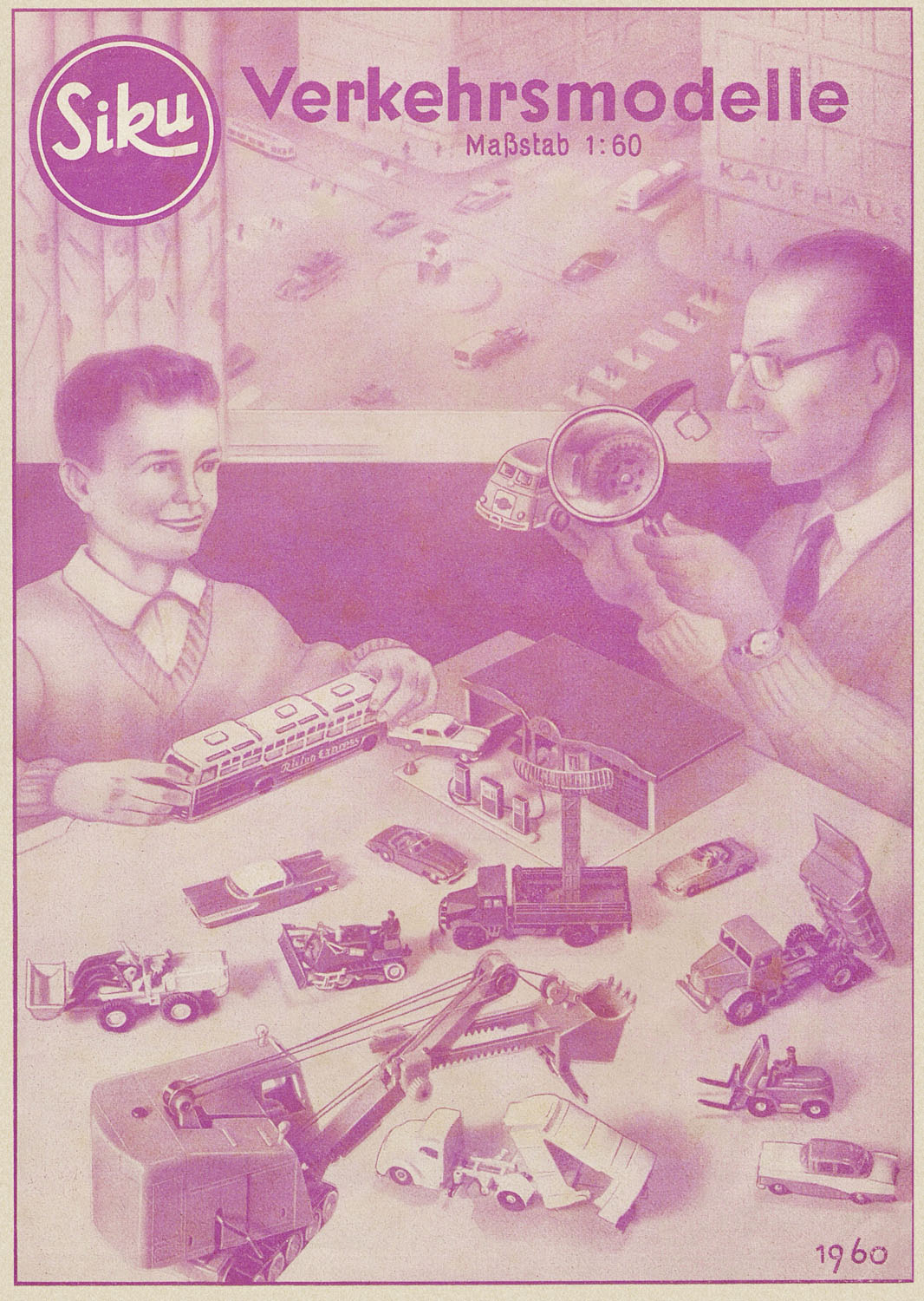 Siku Verkehrsmodelle Katalog 1960