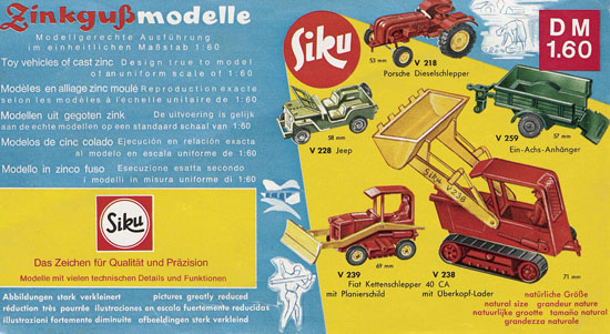 Siku Katalog 1971, Preisliste 1971, Bildpreisliste 1971, Verkehrsmodelle 1971, Siku Zinkgußmodelle 1971, Siku V-Serie 1971