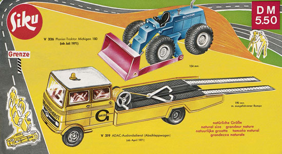 Siku Katalog 1971, Preisliste 1971, Bildpreisliste 1971, Verkehrsmodelle 1971, Siku Zinkgußmodelle 1971, Siku V-Serie 1971