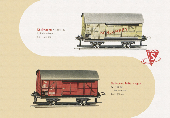 Stadtilmer Bahnen Spur S Katalog 1959