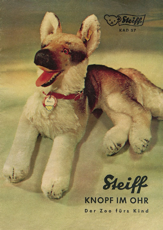 Steiff Der Zoo fürs Kind Katalog 1957
