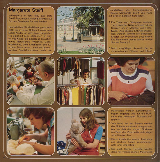 Margarete Steiff Katalog KD 75 1975