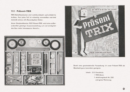 Trix Express Katalog 1957