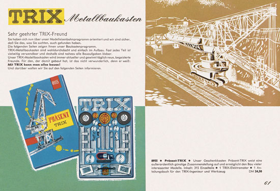 Trix Express Katalog 1962