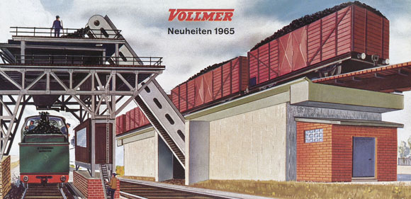 Vollmer Faltblatt Neuheiten 1965