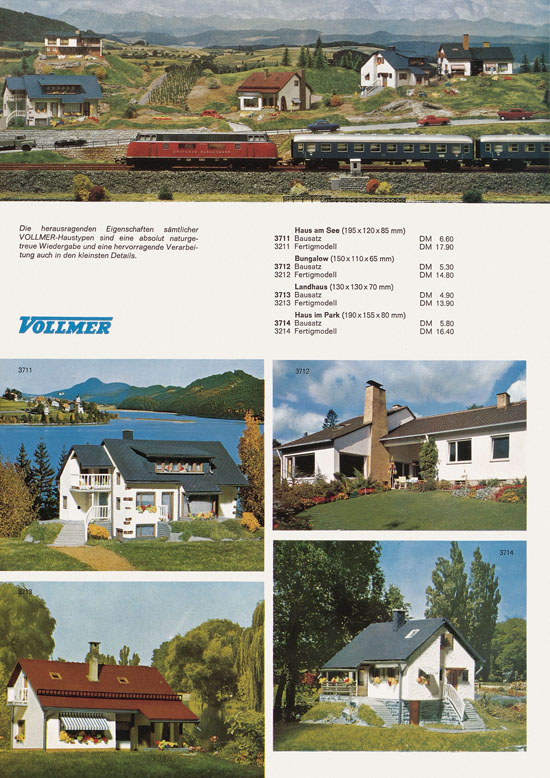 Vollmer Katalog 1968-1969